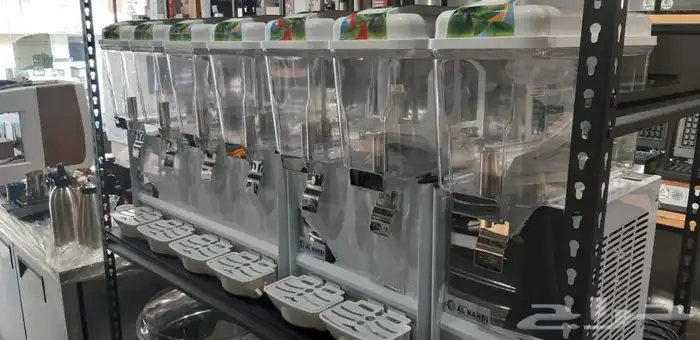 مكينة ايسكريم.مبرد عصير ايطالي.عصارة برتقال.سلاش .سلاش 3