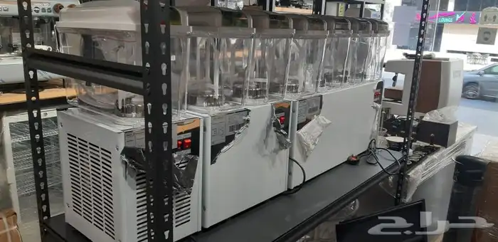 مكينة ايسكريم.مبرد عصير ايطالي.عصارة برتقال.سلاش .سلاش 1