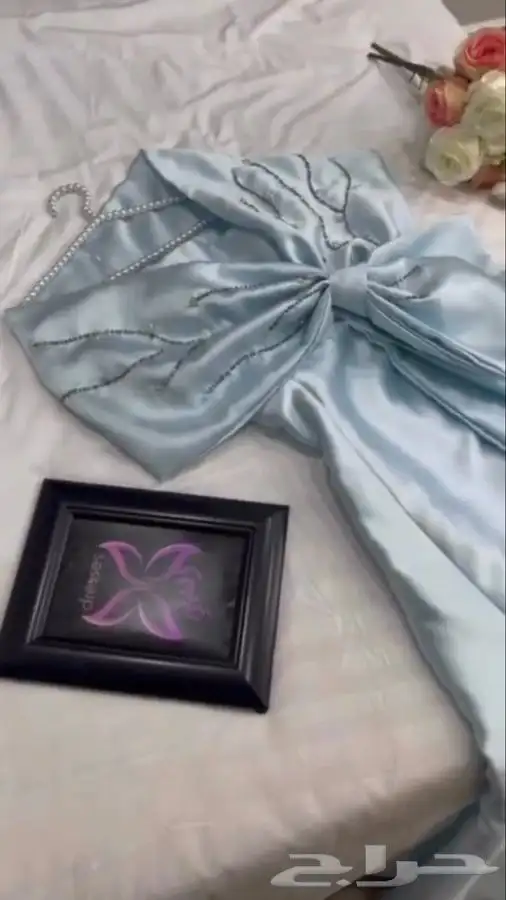فستان سهرة انيقة فساتين زواج فخمة ساتان ملكي ملابس نسائية 8