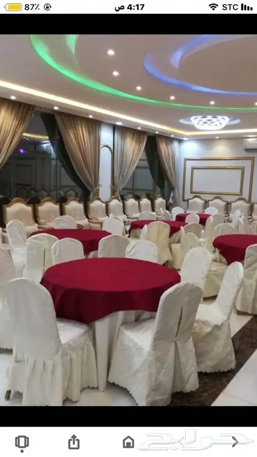 تاجير طاولات طعام بجميع انواعها بوفيه مفتوح 5