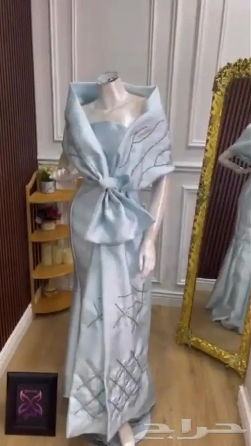 فستان سهرة انيقة فساتين زواج فخمة ساتان ملكي ملابس نسائية 1