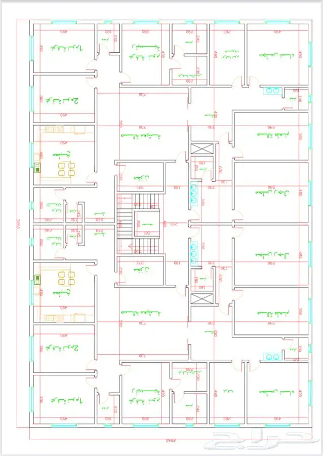رسم اوتوكاد AutoCAD 20