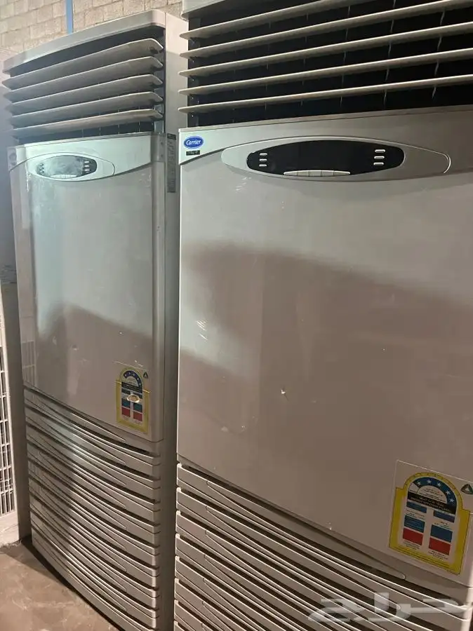 مكيفات دولابي عدد 7 مقاس 5 طن ضمان شهر 1