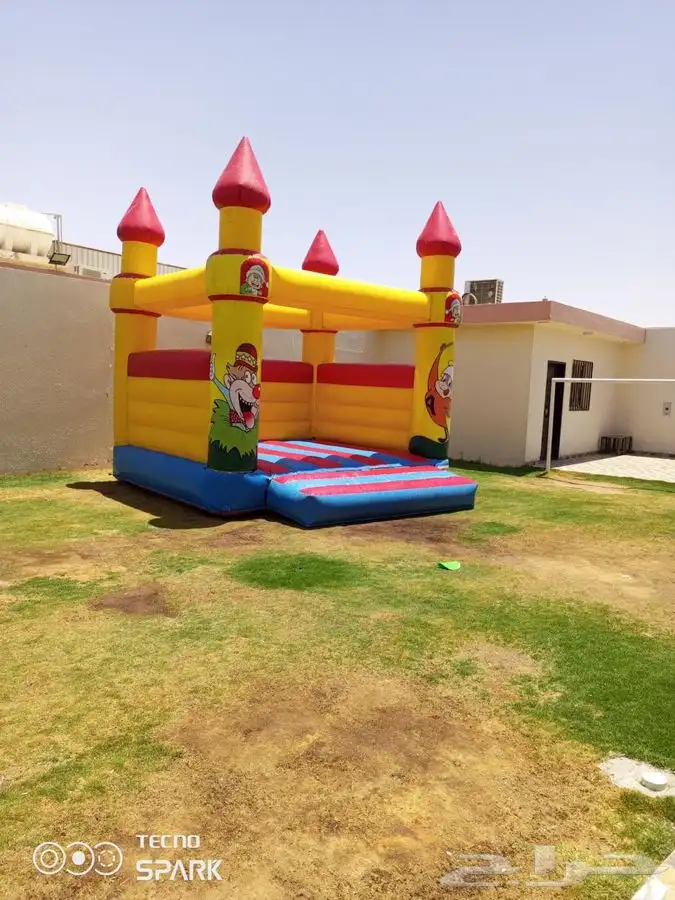 تاجير العاب ترفيه نطيطات ملاعب زحاليق 8