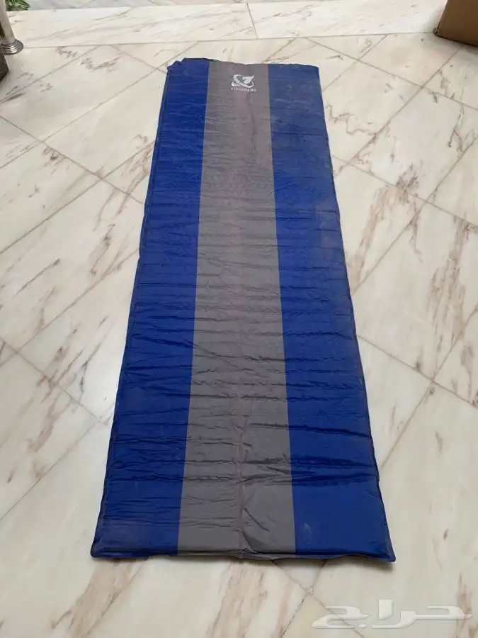 مرتبة أو فرشة هوائية مبطنة للرحلات والتمارين الرياضية 0