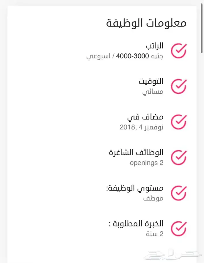 تصميم موقع توظيف احترافي 2