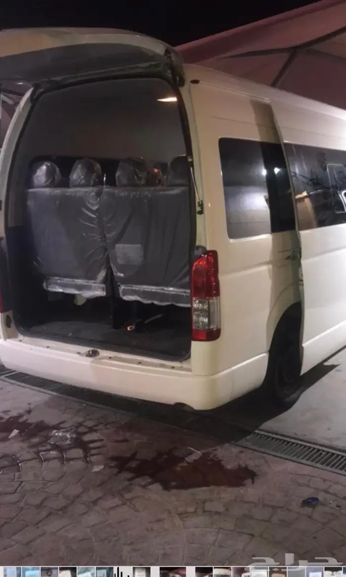 Bus hiiace for rent 1