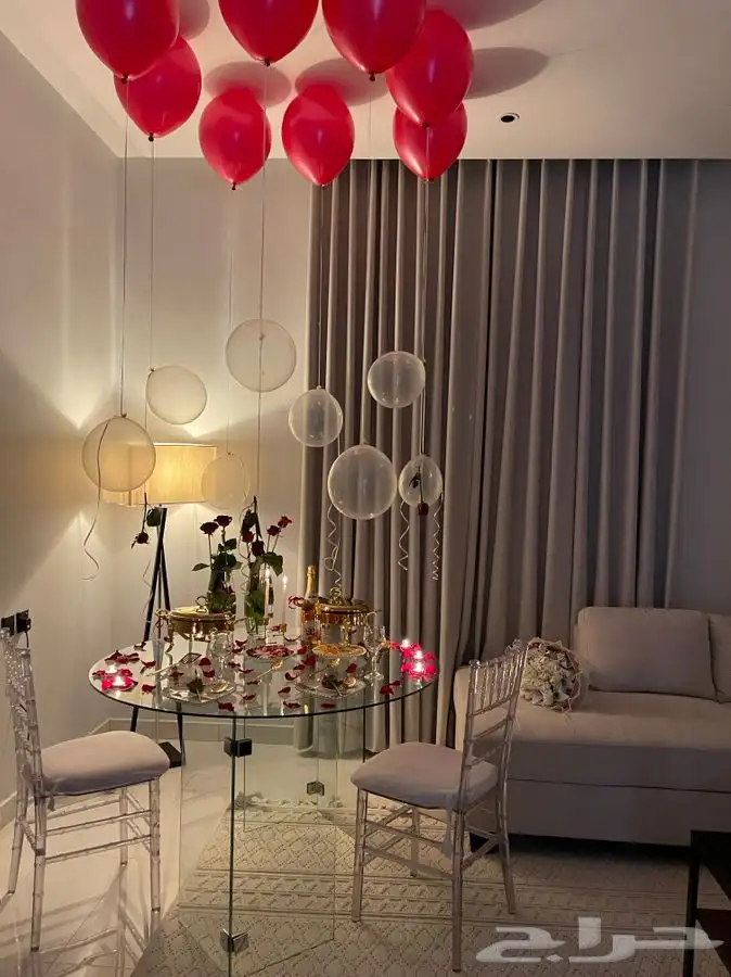 بوفيه شخصين عشاء رومانسي 1