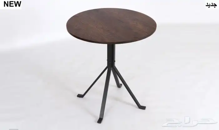 طاولة مفرده خشب و رخام و زجاج 0