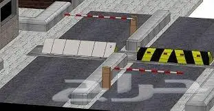 بوابة المواقف والجراجات وبوابة دخول السيارات 0