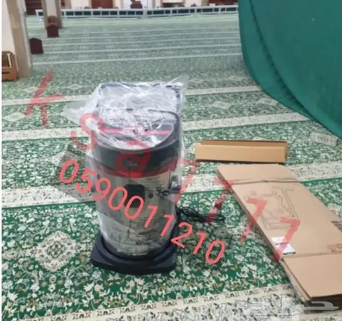 مكنسة 3 مواطير 80 لتر للعمل الشاق 0