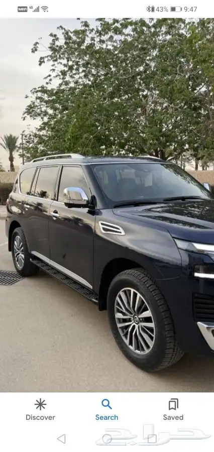 جنوط نيسان باترول بلاتنيوم مقاس 20 تركب جميع الموديلات جديد 5