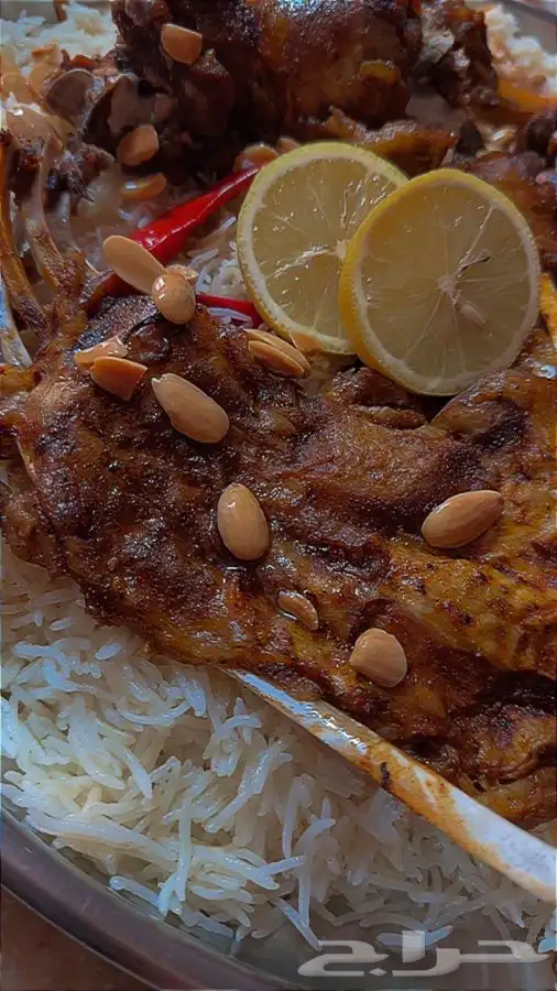 كبسة لحم مشوي وعادي 2
