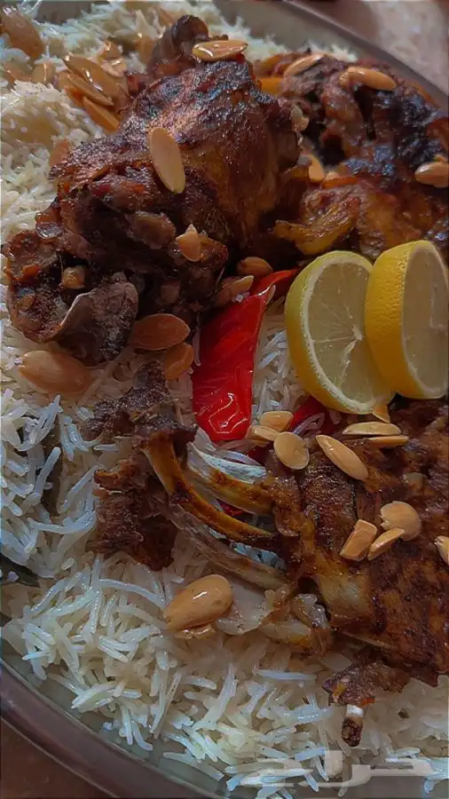 كبسة لحم مشوي وعادي 3