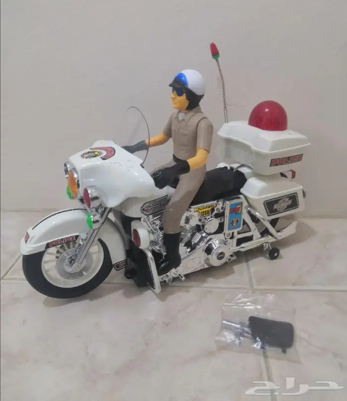 لعبة دباب الشرطة Police Motoro الشهيرة في الثمانيات 0