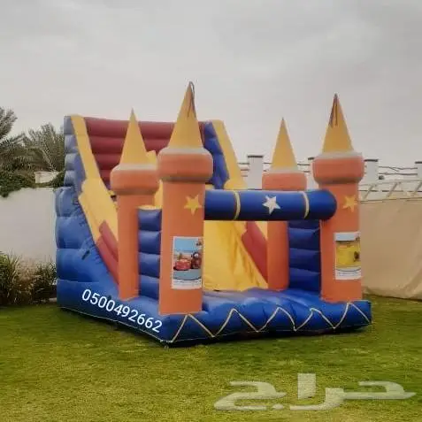 ملعب صابوني نطيطات زحاليق مائيه 2