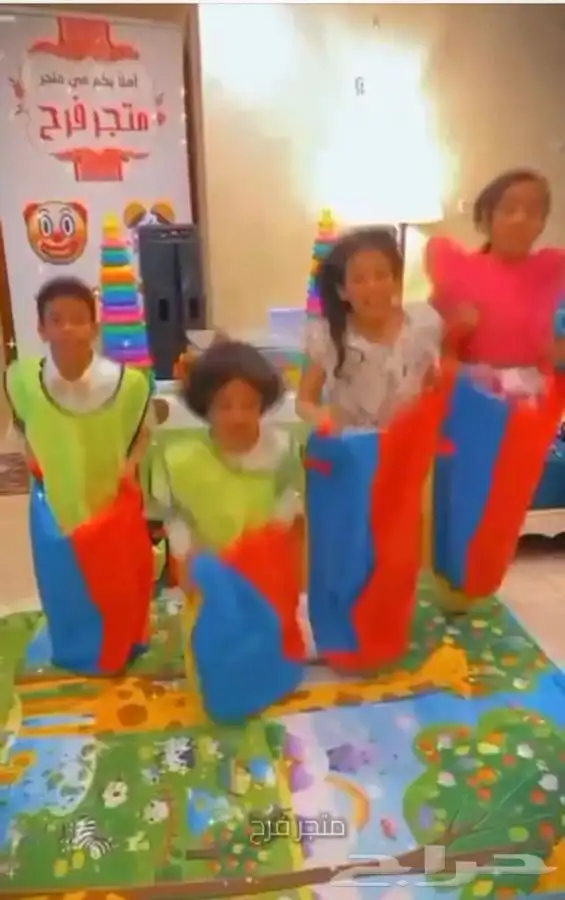 مهرج مهرجه وشخصيات كرتونيه رسم وجه وعربه تسالي للحفلات 3