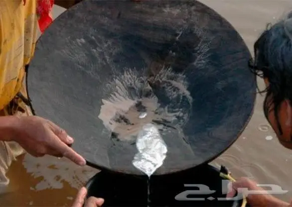 غربال ذهب لتصفية المعادن الثمينة عن طريق الكثافة (33 CM) 4