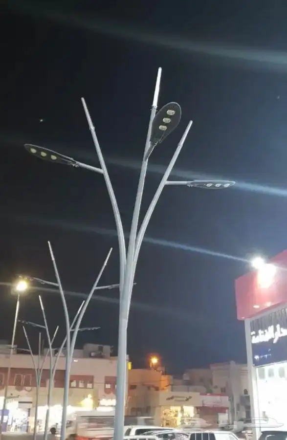 اعمده اناره مضلع مخروطي جمالي فايبر جلاس وكل ما يخص الاناره 26