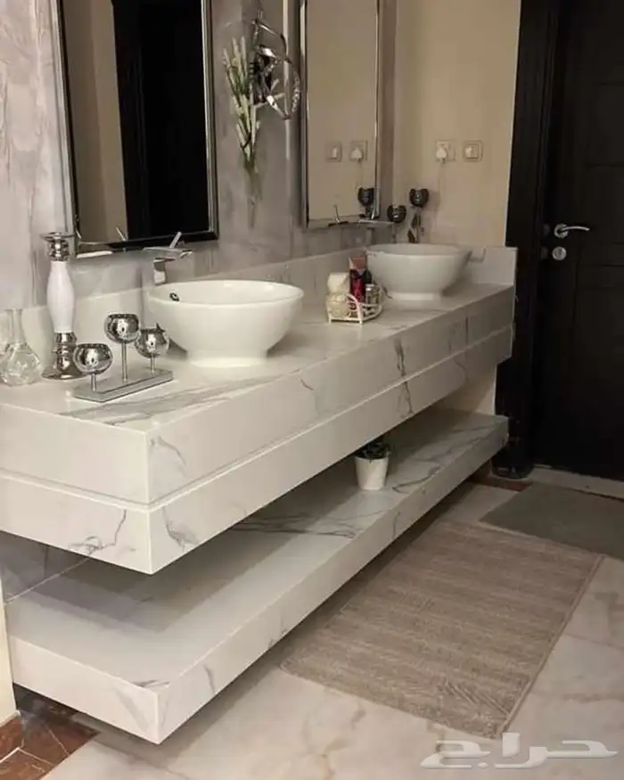 تفصيل مغاسل رخام طبيعي صناعي 57