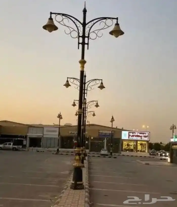 اعمده اناره مضلع مخروطي جمالي فايبر جلاس وكل ما يخص الاناره 2