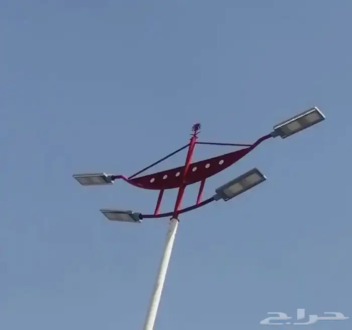 اعمده اناره مضلع مخروطي جمالي فايبر جلاس وكل ما يخص الاناره 17