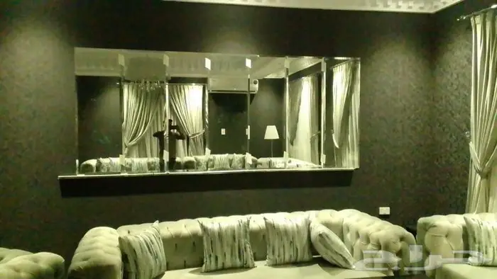 مرايا زجاج والمانويم ابواب قزاز ومروش مرايا حمامات 6