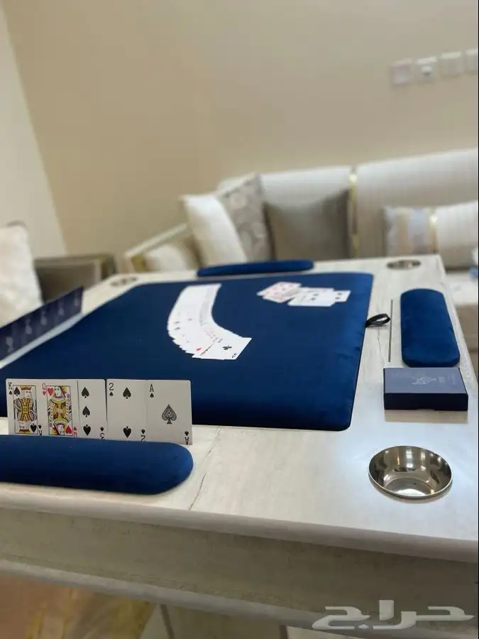 طاوله 4 في 1 ( بلوت . جاكارو . كيرم . ضومنه ) 5