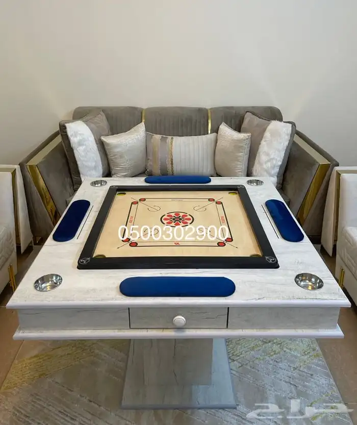 طاوله 4 في 1 ( بلوت . جاكارو . كيرم . ضومنه ) 1