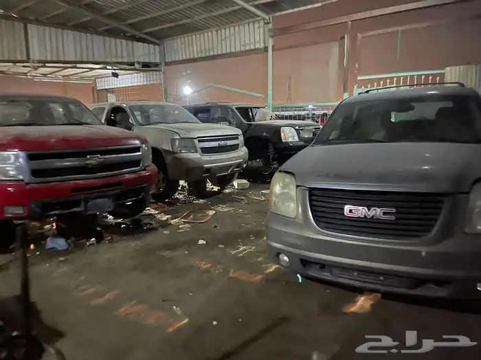 قطع غيار تشليح اصلية مستعملة تخصص يوكن تاهو سوبربان جمس شفر 19