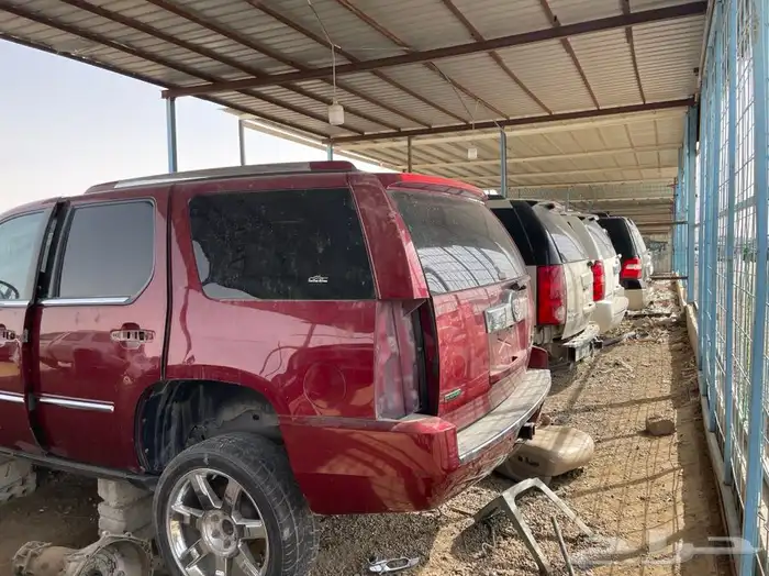 قطع غيار تشليح اصلية مستعملة تخصص يوكن تاهو سوبربان جمس شفر 18