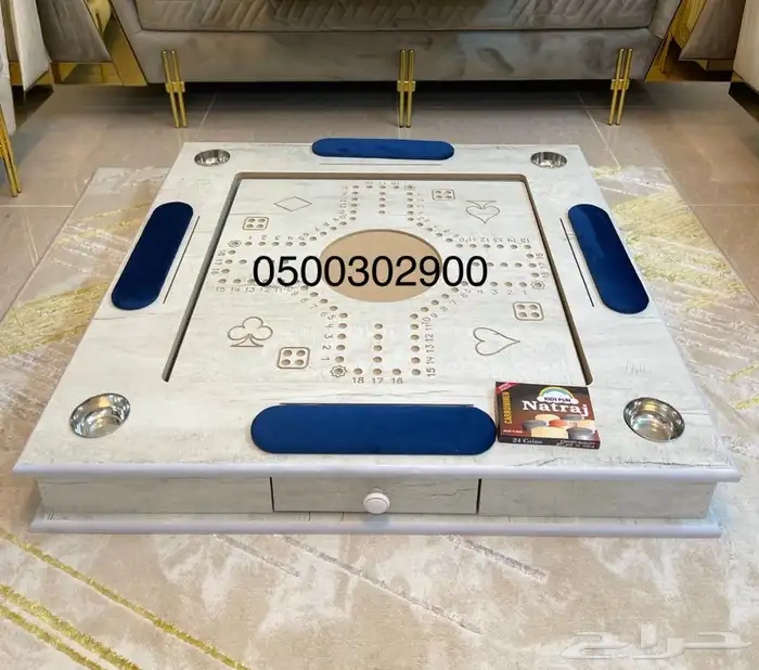 طاوله 4 في 1 ( بلوت . جاكارو . كيرم . ضومنه ) 8