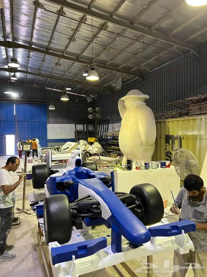 صناعه مجسمات   تصميم افكار و التنفيذ 31