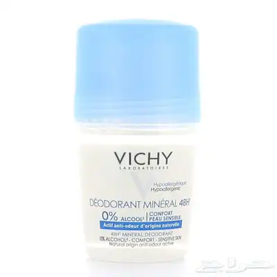 فيتشي Vichy مضاد الروائح وغني بالمعادن للبشرة 48 ساعه 50 مل 0