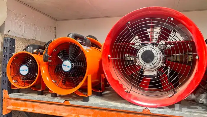 مراوح حفريات ومباني شفط ودفع 6