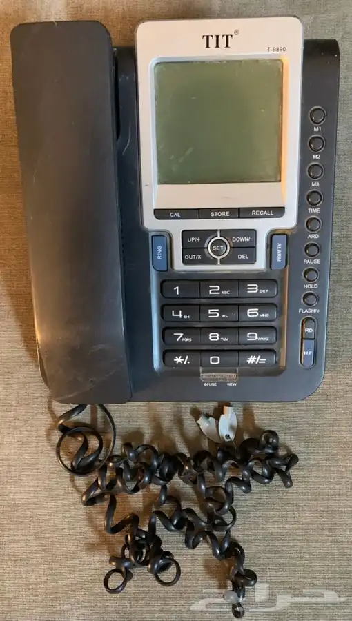 تليفون ثابت أصلي ونظيف 0