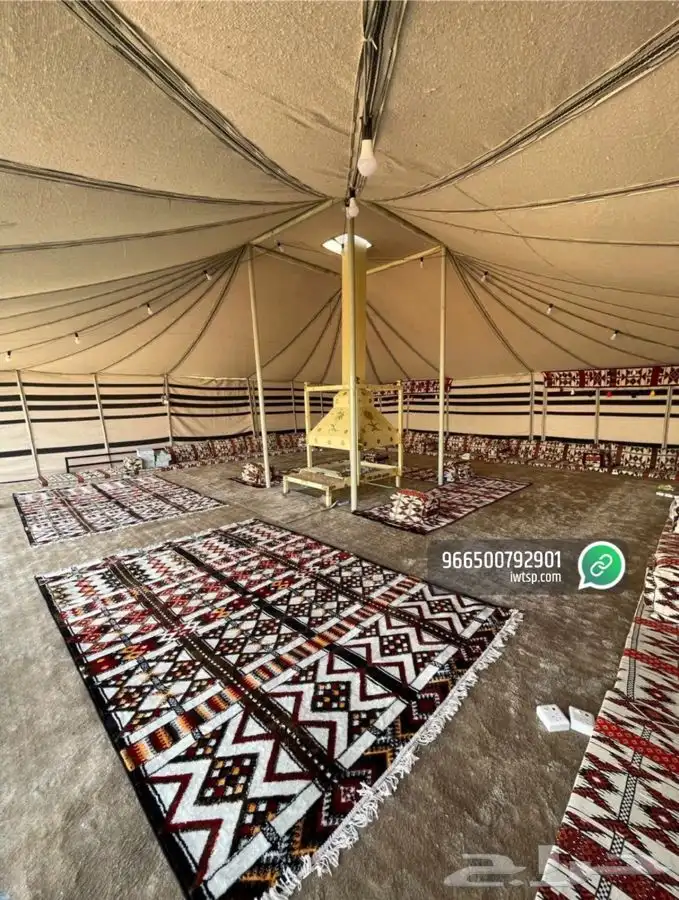 للبيع خيام وبيوت شعر ومجالس وكراسي ومضلات حلال ومضلات سياره 57