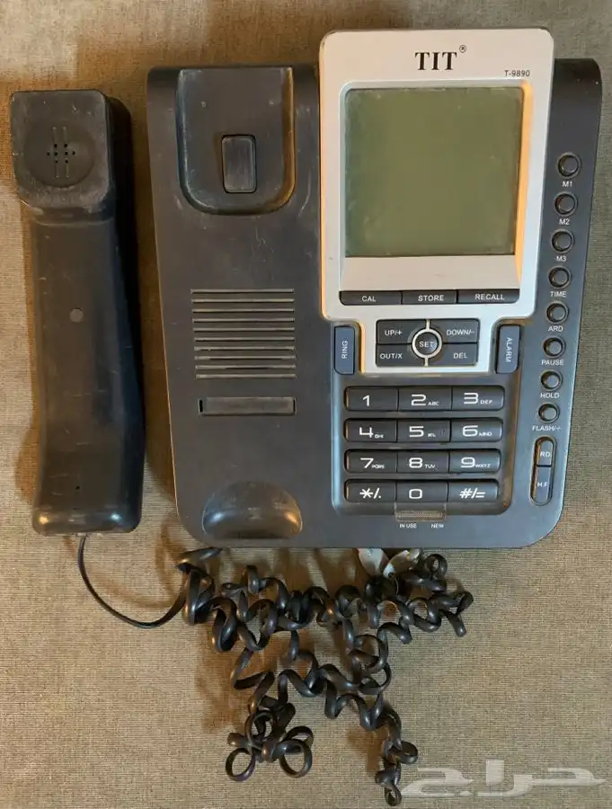 تليفون ثابت أصلي ونظيف 1