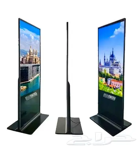 شاشات طوليه لعرض الاعلانات والمنتجات والعروض 3