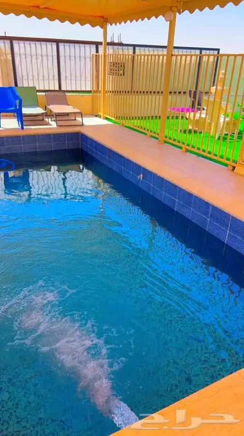 شاليه القريات الشمال الرديفه جماجم الناصفةمسابح وخيول مجانيه 27