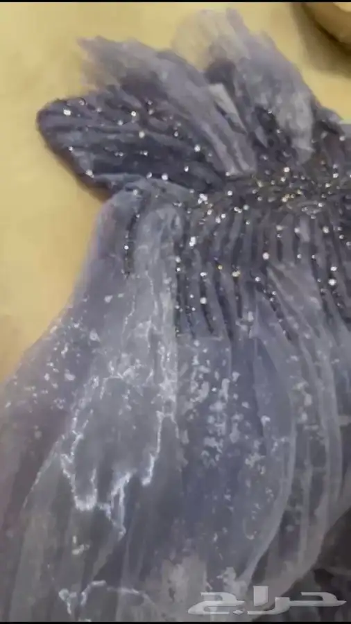 فستان سهرة فستان ملكة خطوبة شبكة  فرح زواج 9