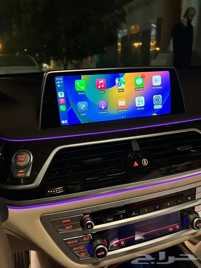 برمجة وتركيب كاربلي لسيارات بي ام دبليو Apple CarPlay BMW 1