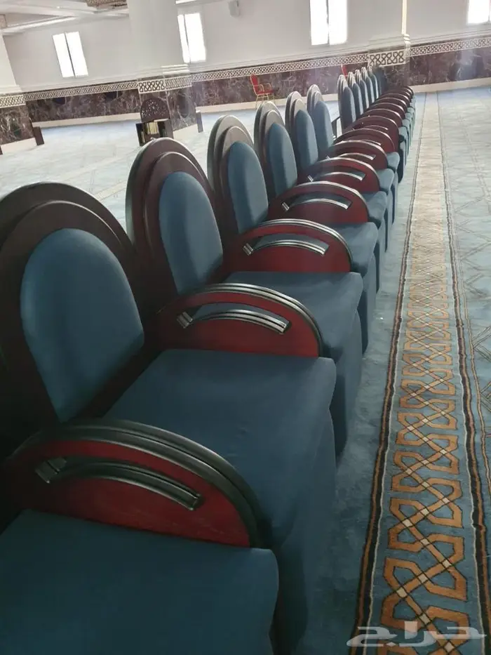 تكاية مساندظهر مساجد دواليب وحوامل مصاحف ديكورات مساجد 67