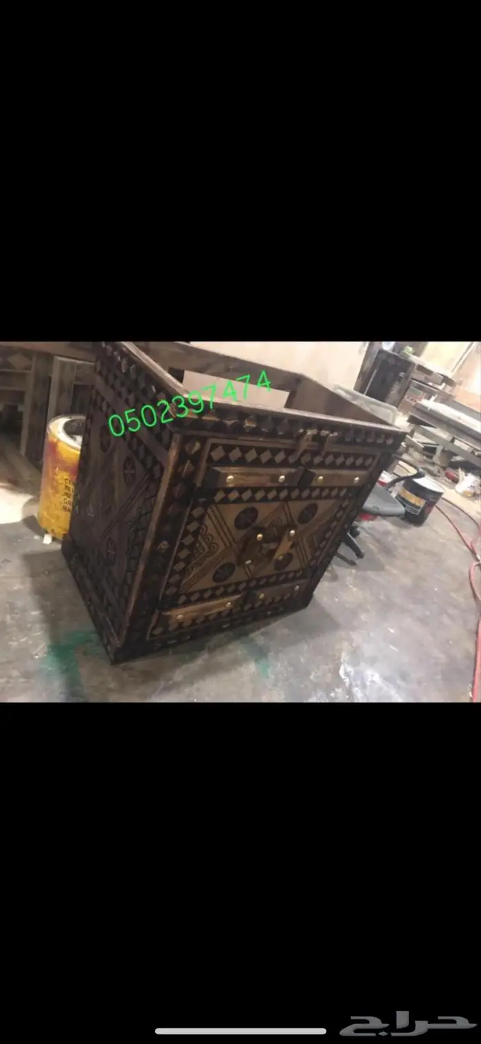 مغاسل خشب تراثية 2