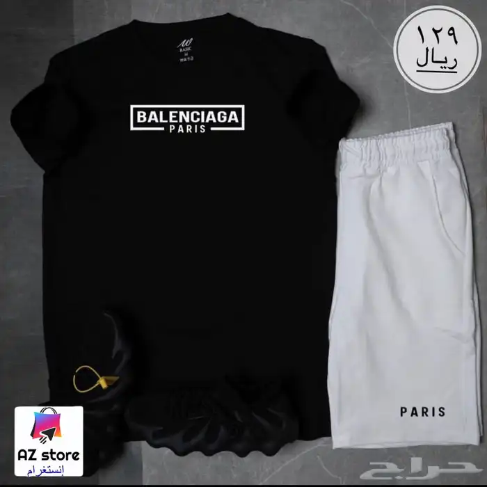 تيشيرتات وشورتات خامات ممتازه تقدر تختار اي قطعه حسب طلبك 25