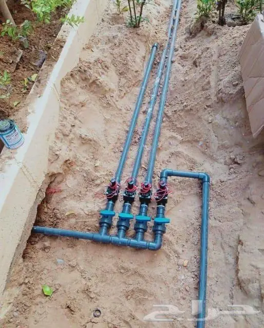 تنسيق حدائق الاندسكيب وشبكات الري 32