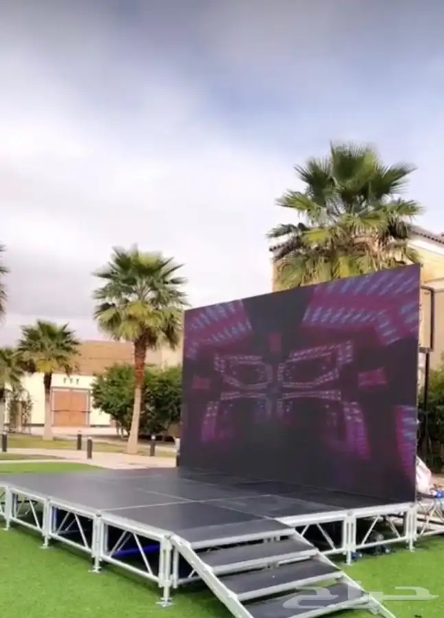 تاجير استيج مسرح خشب 3