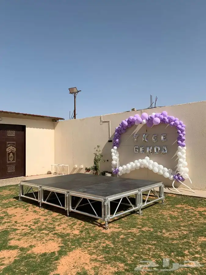 تاجير استيج مسرح خشب 1