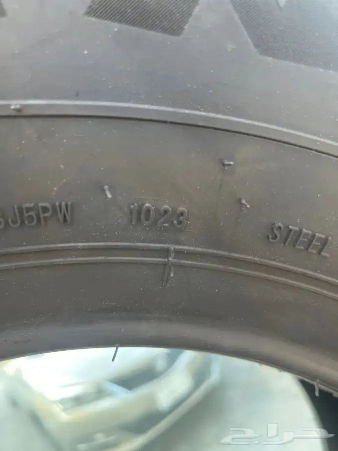 كفرات نفس مقاس ونقشة الشاهين جديدة مقاس 275 65 15 3