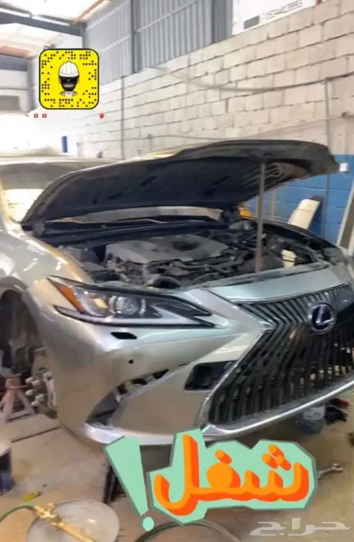 ورشة متكامله لاصلاح الحوادث والبويات متوفر تابي و تمارا 3